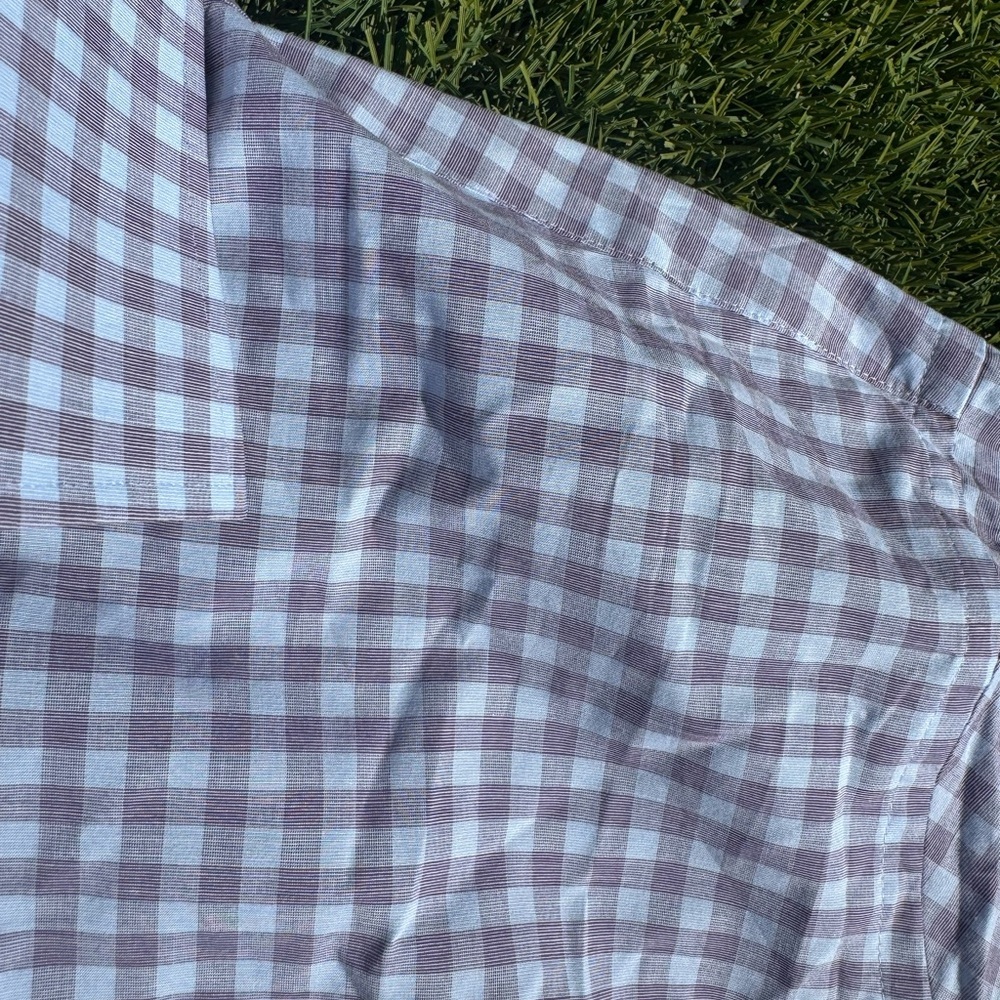 Peter Millar Mens Button Down XL Blue - Picture 2 of 3